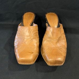 Gianni bini leather mules 7.5